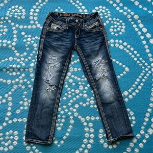 Rock Revival Noelle Capri. Size 25. Good condition.